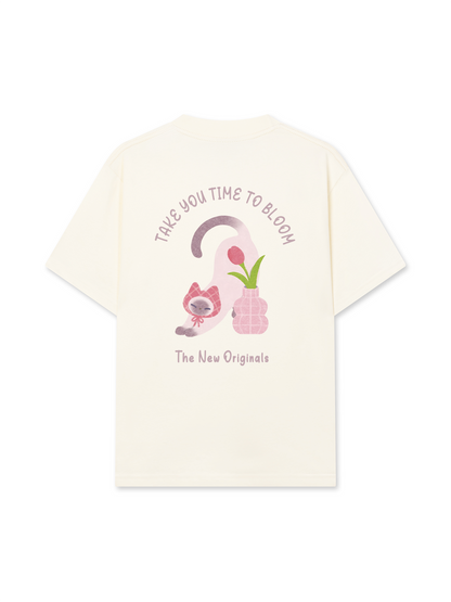 Áo Thun Relaxed Fit Animal Mood Take Your Time To Bloom