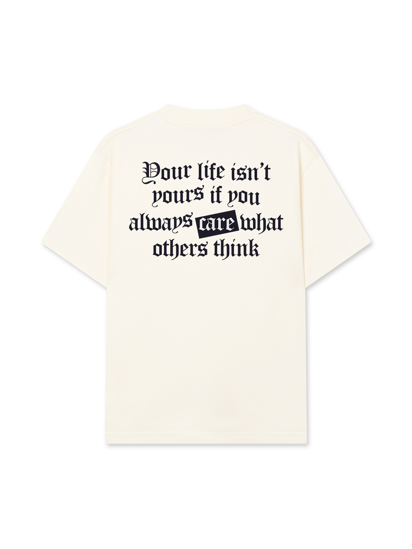 Áo Thun Relaxed Fit Be Bold Your Life Isn't Your