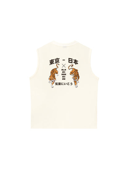Áo Ba Lỗ Relaxed Fit Oriental Tiger
