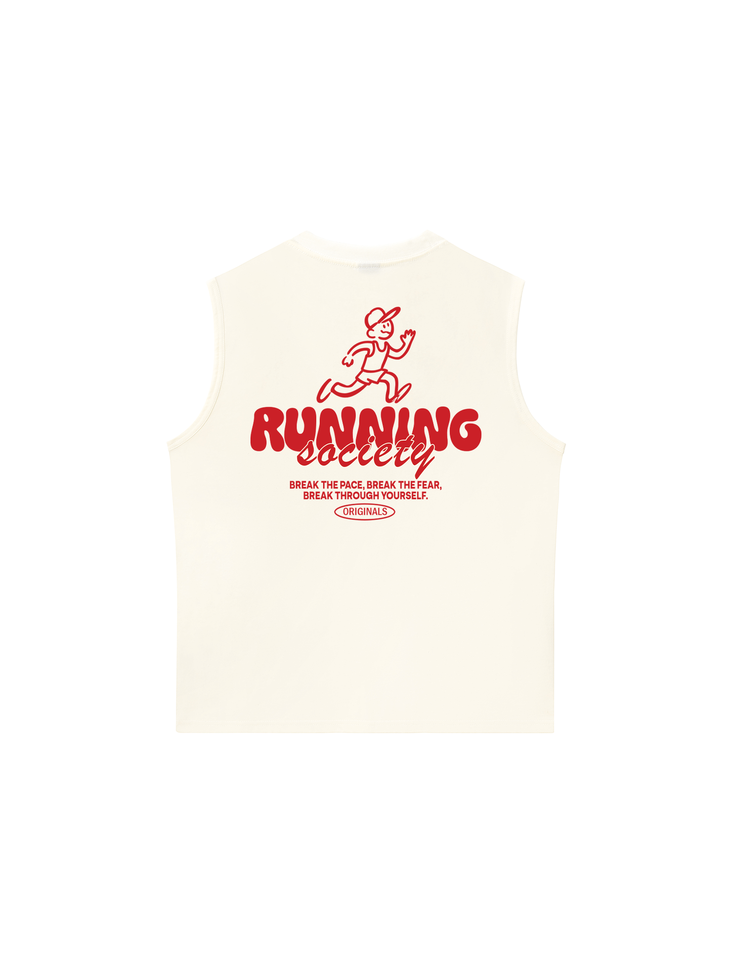 Áo Ba Lỗ Relaxed Fit Running Society