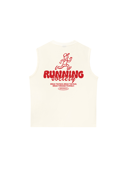 Áo Ba Lỗ Relaxed Fit Running Society