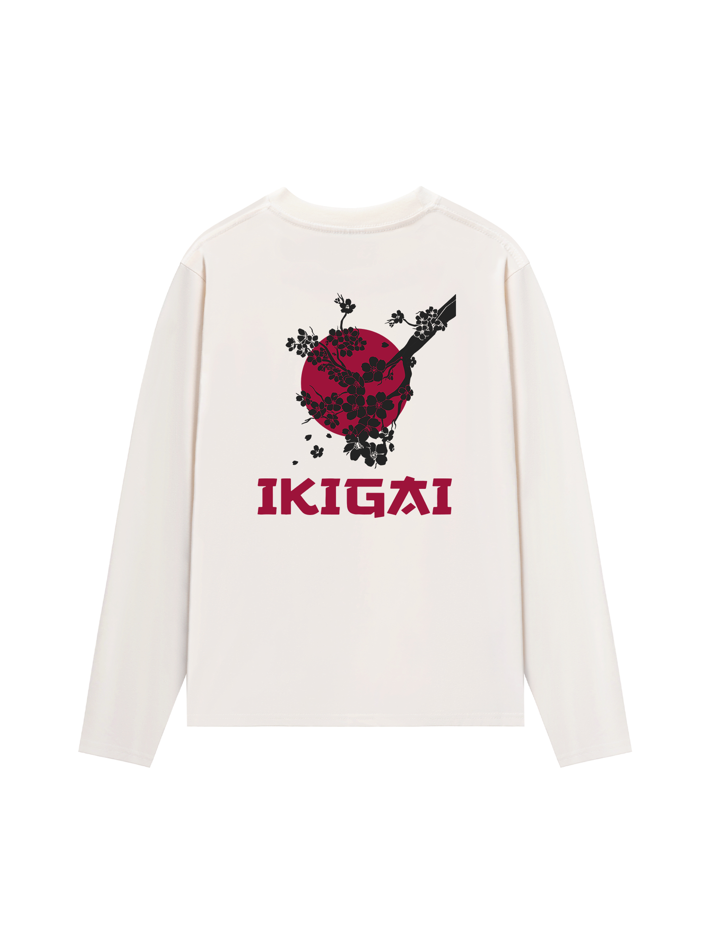 Áo Thun Dài Tay Ikigai Sakura