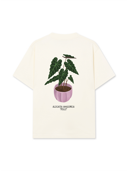 Áo Thun Relaxed Fit Tropical Alocasia