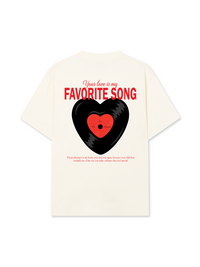 Áo Thun Relaxed Fit Favorite Song