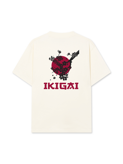 Áo Thun Relaxed Fit Ikigai Sakura