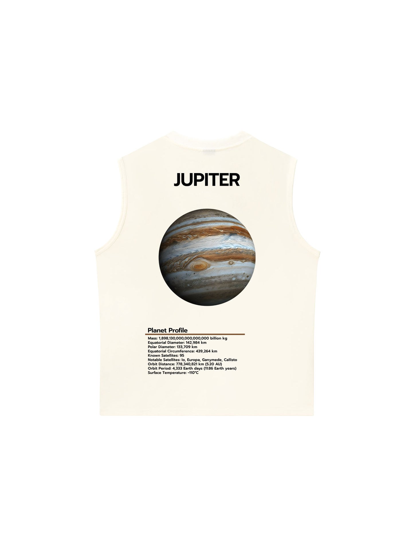Áo Ba Lỗ Relaxed Fit The Planet Profile Jupiter