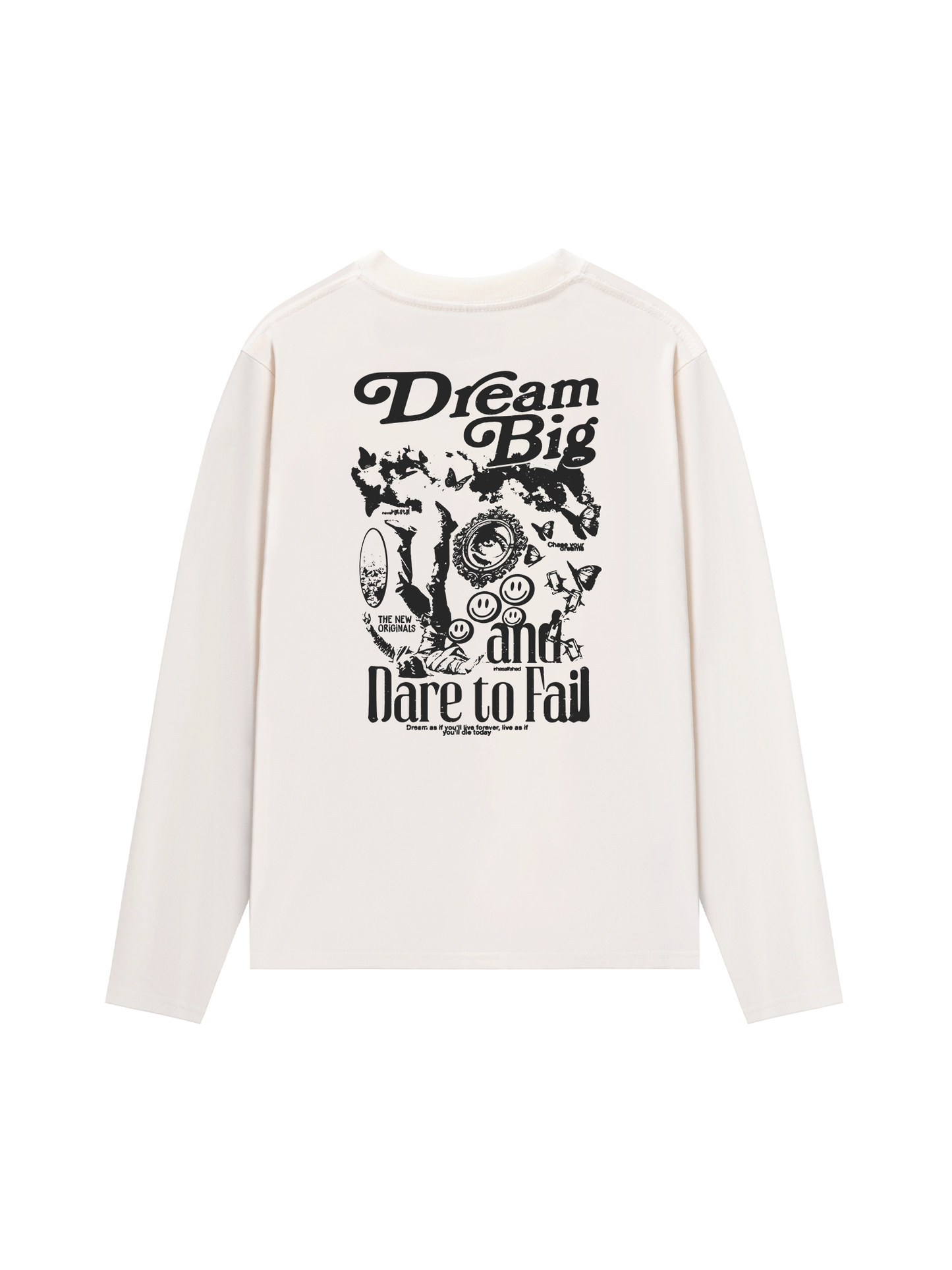 Áo Thun Dài Tay Be Bold Dream Big