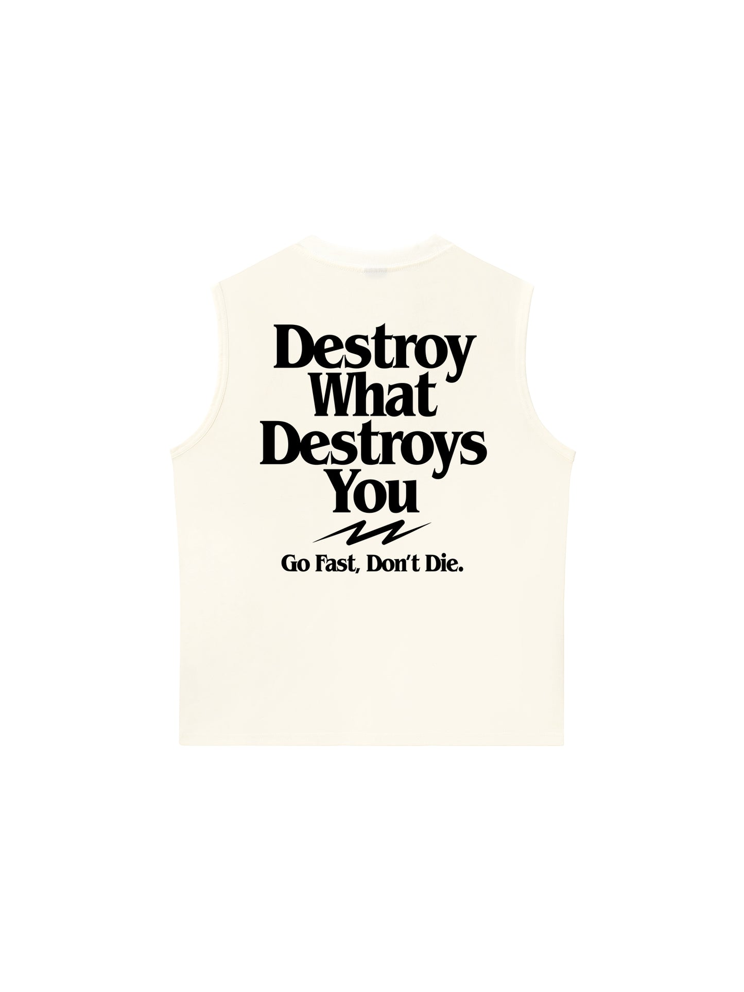 Áo Ba Lỗ Relaxed Fit Life Vibe Destroy What Destroy You