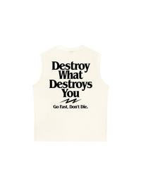 Áo Ba Lỗ Relaxed Fit Life Vibe Destroy What Destroy You