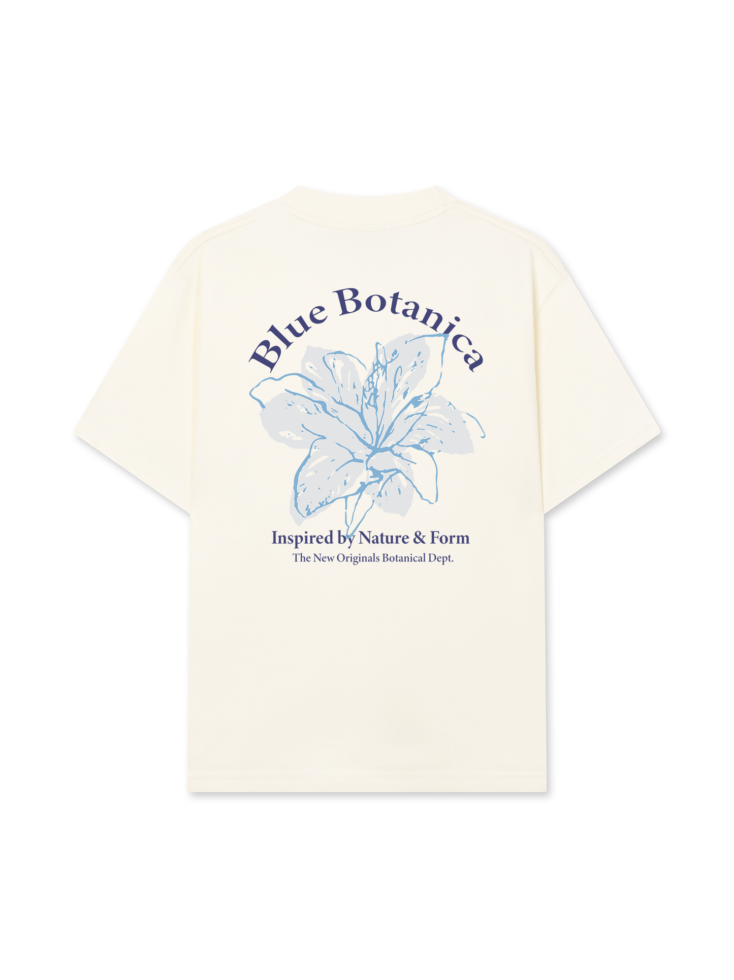 Áo Thun Relaxed Fit Blue Botanica