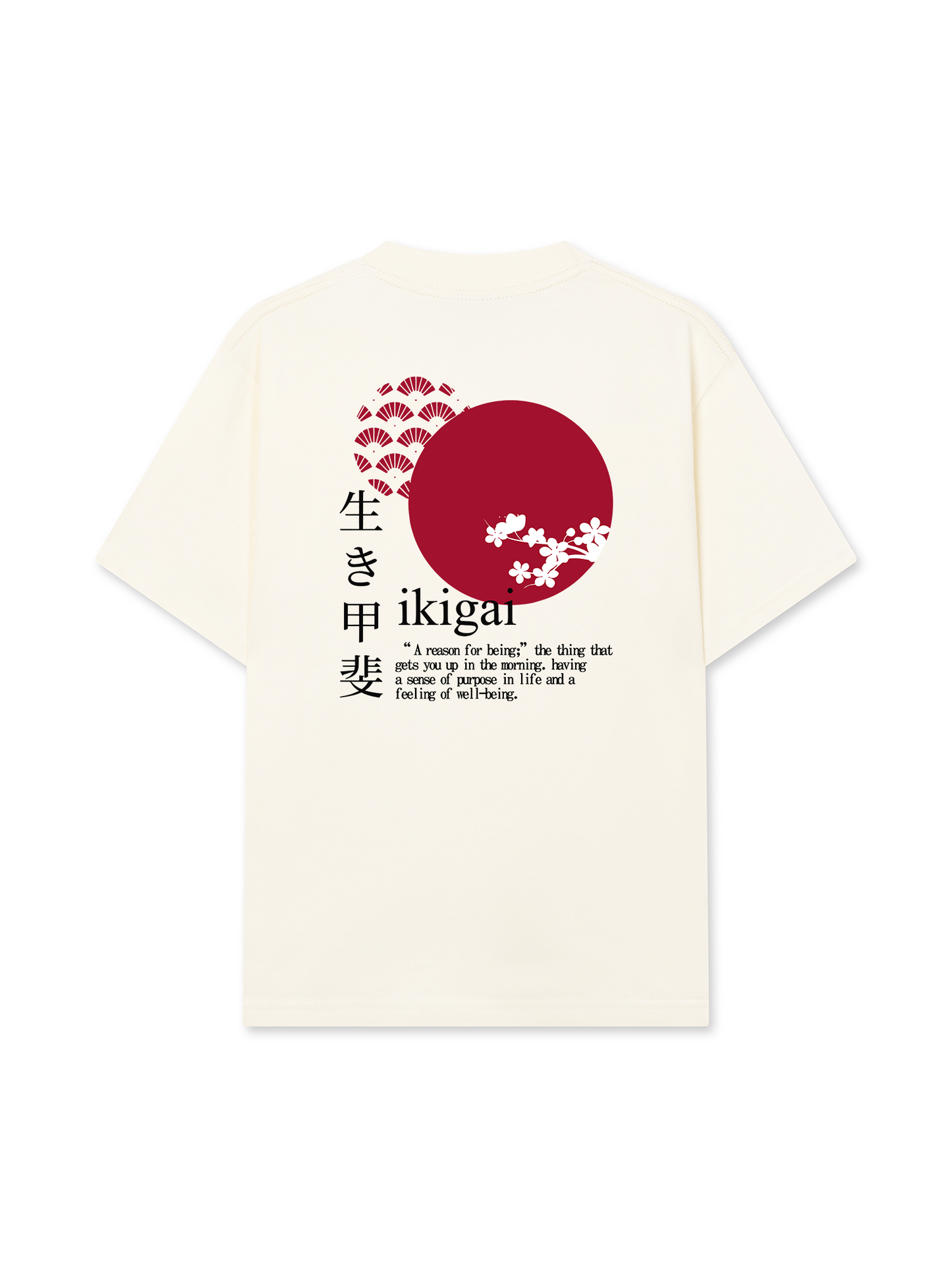 Áo Thun Relaxed Fit Ikigai A Reason For Being
