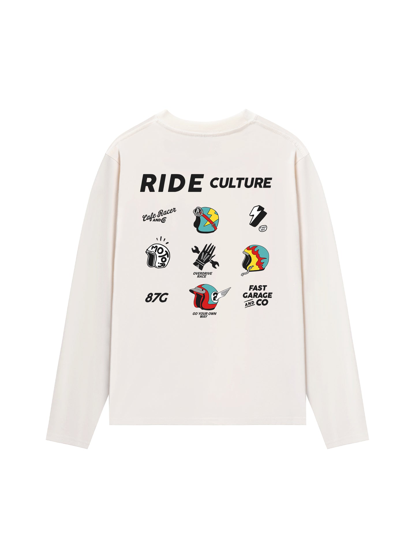 Áo Thun Dài Tay Ride Culture