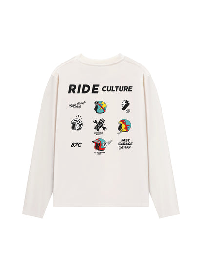 Áo Thun Dài Tay Ride Culture