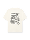 Áo Thun Relaxed Fit Bear Friends Doodle Artwork