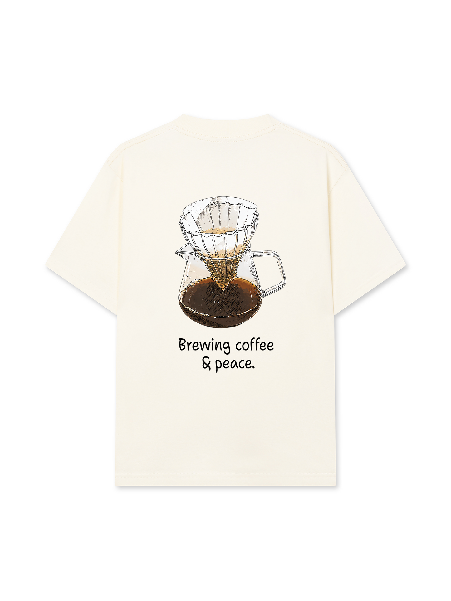 Áo Thun Relaxed Fit Brewing Coffee