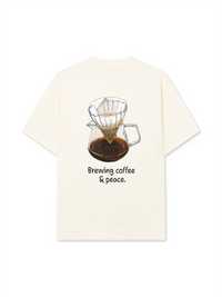 Áo Thun Relaxed Fit Brewing Coffee