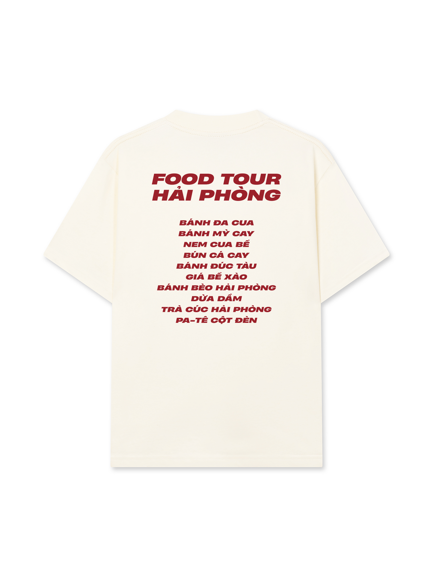 Áo Thun Relaxed Fit Chiến Thần Foodtour