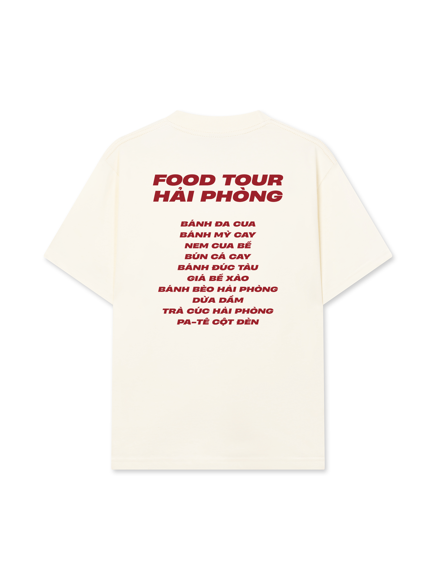 Áo Thun Relaxed Fit Chiến Thần Foodtour