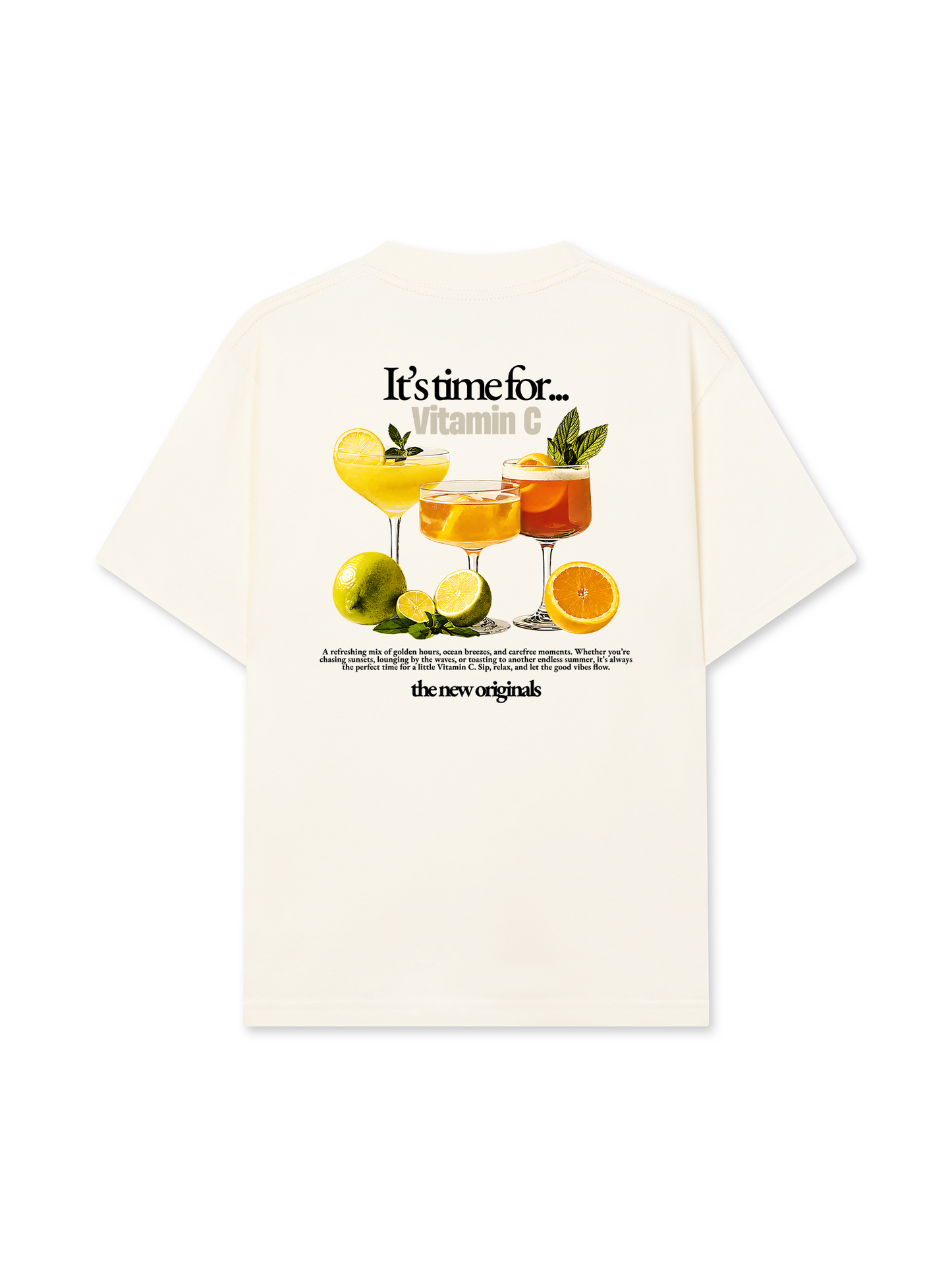 Áo Thun Relaxed Fit It Time For Vitamin C