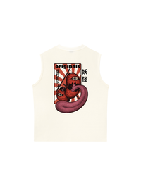 Áo Ba Lỗ Relaxed Fit Japan Spirit Chochin Obake