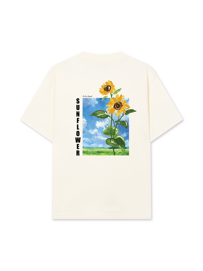 Áo Thun Relaxed Fit Summer Vibes Sunflower