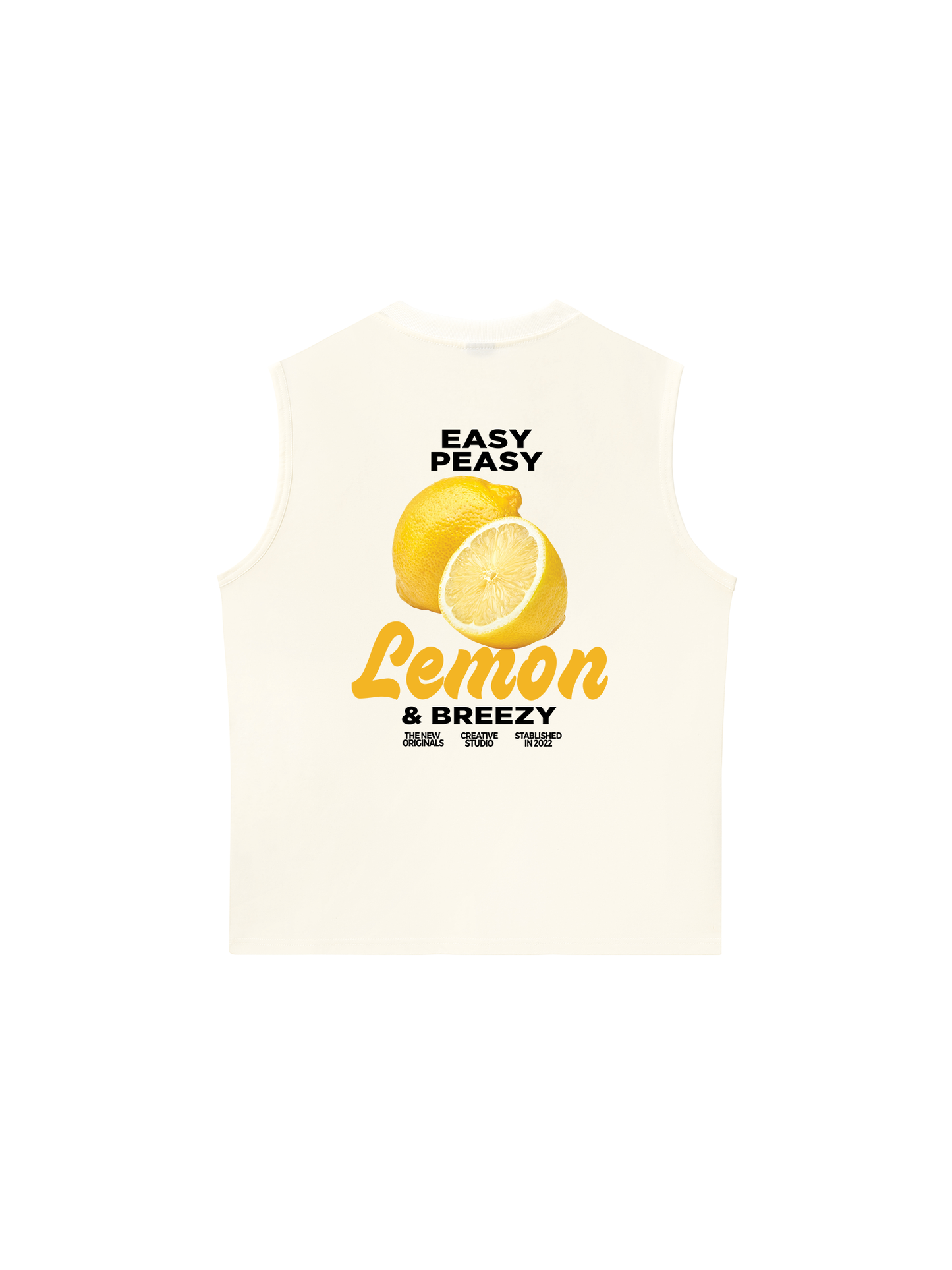 Áo Ba Lỗ Relaxed Fit Lemon Squeezy