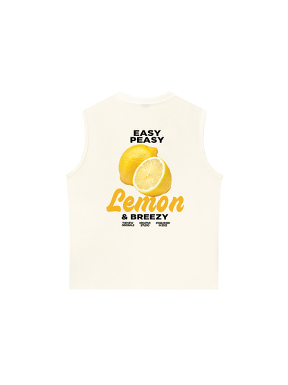 Áo Ba Lỗ Relaxed Fit Lemon Squeezy