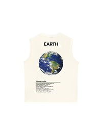 Áo Ba Lỗ Relaxed Fit The Planet Profile Earth