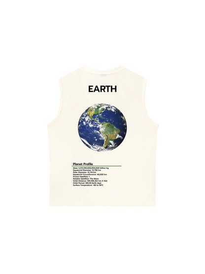 Áo Ba Lỗ Relaxed Fit The Planet Profile Earth