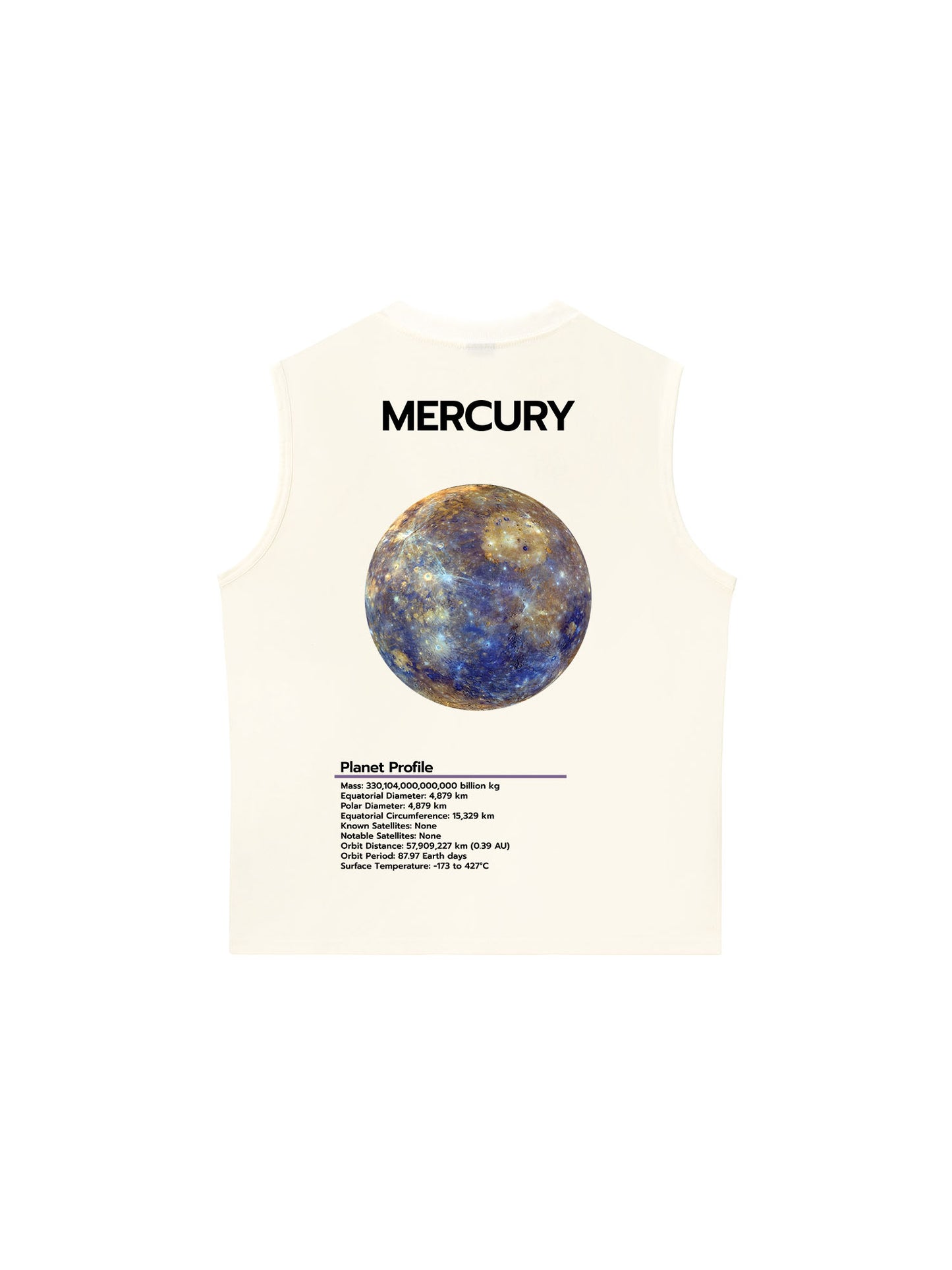 Áo Ba Lỗ Relaxed Fit The Planet Profile Mercury