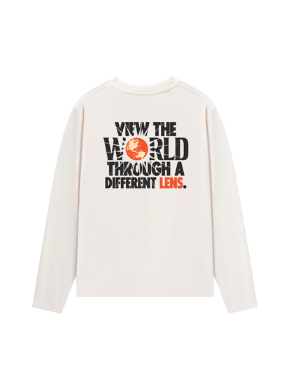 Áo Thun Dài Tay Be Bold View The World Through