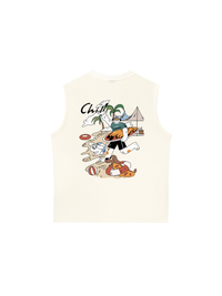 Áo Ba Lỗ Relaxed Fit Chill Summer