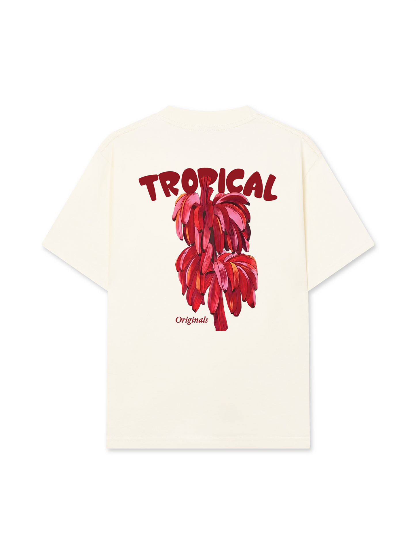 Áo Thun Relaxed Fit Summer Vibes Pink Banana