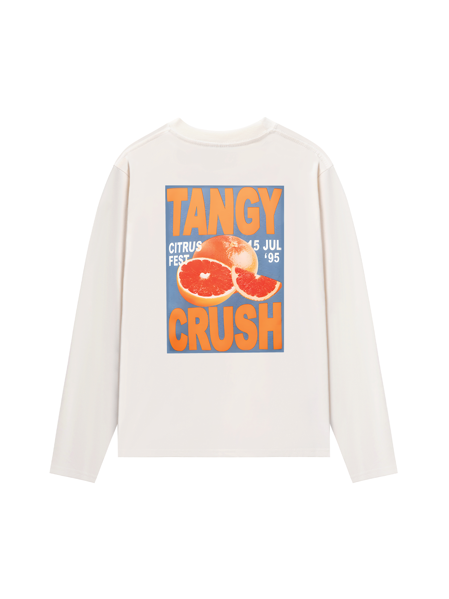 Áo Thun Dài Tay Summer Vibes Tangy Orange
