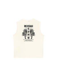 Áo Ba Lỗ Relaxed Fit Ikigai Eyes Up