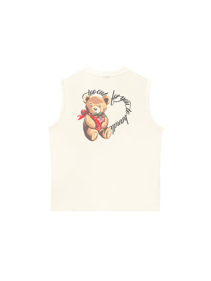 Áo Ba Lỗ Relaxed Fit Too Cute For You