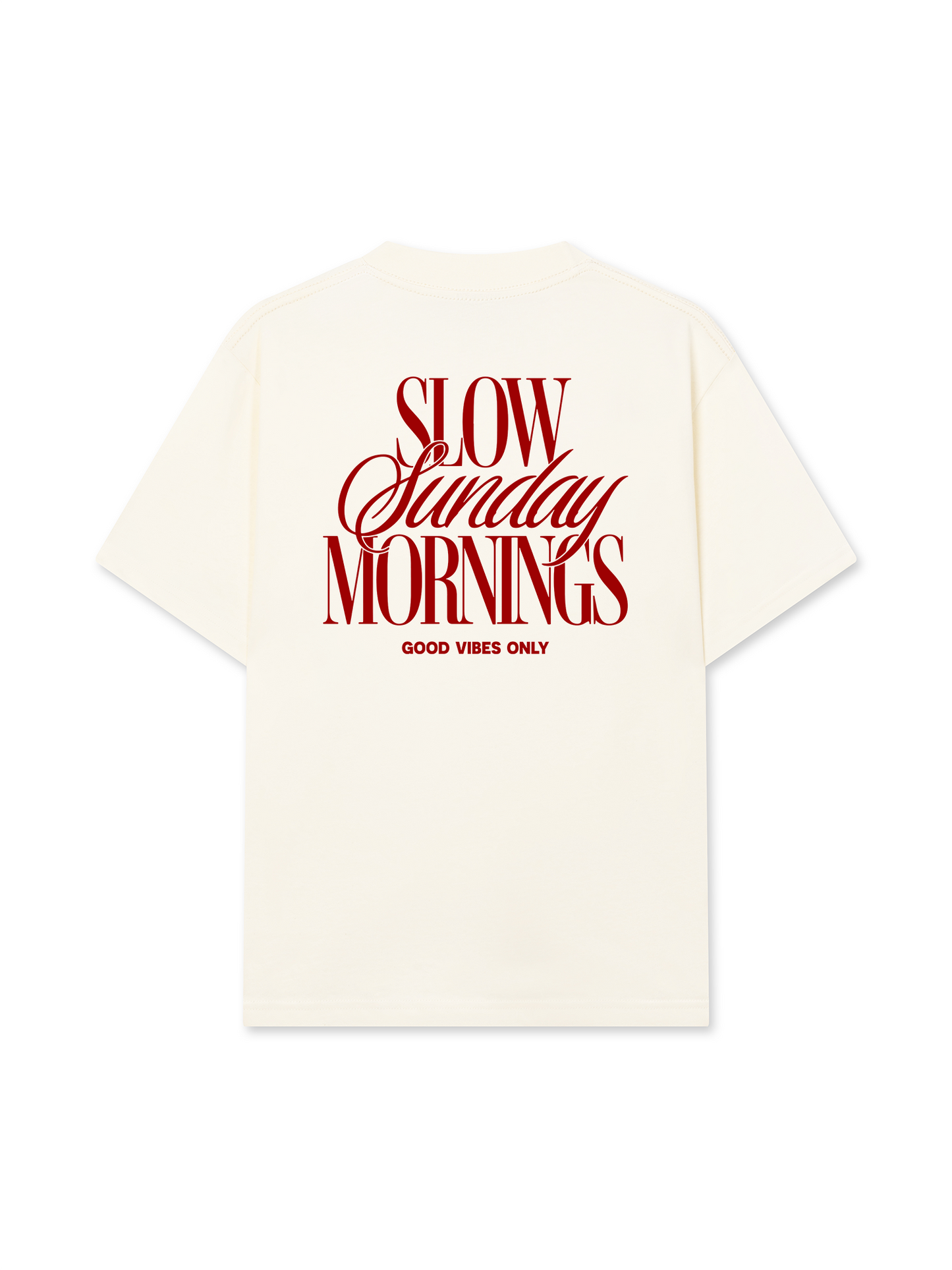 Áo Thun Relaxed Fit Slow Sunday Mornings