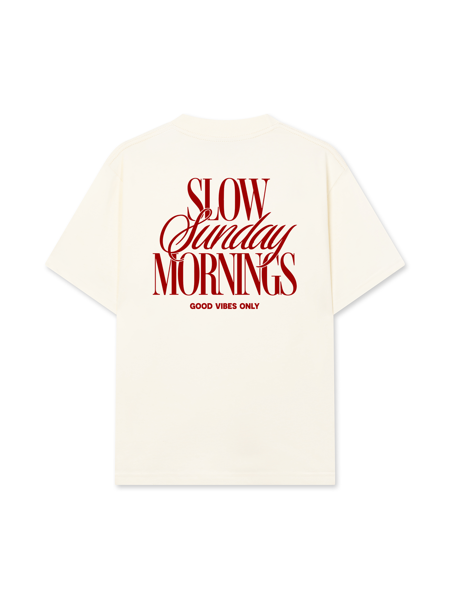 Áo Thun Relaxed Fit Slow Sunday Mornings
