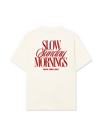 Áo Thun Relaxed Fit Slow Sunday Mornings