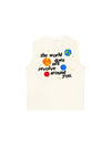 Áo Ba Lỗ Relaxed Fit The World
