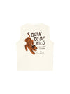 Áo Ba Lỗ Relaxed Fit Born to be Wild