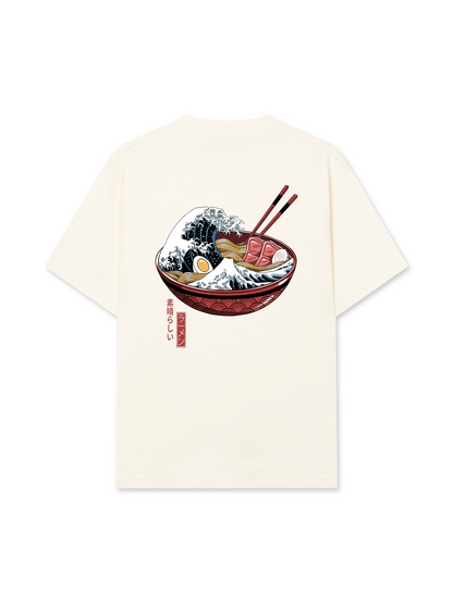 Áo Thun Relaxed Fit Ramen Wave