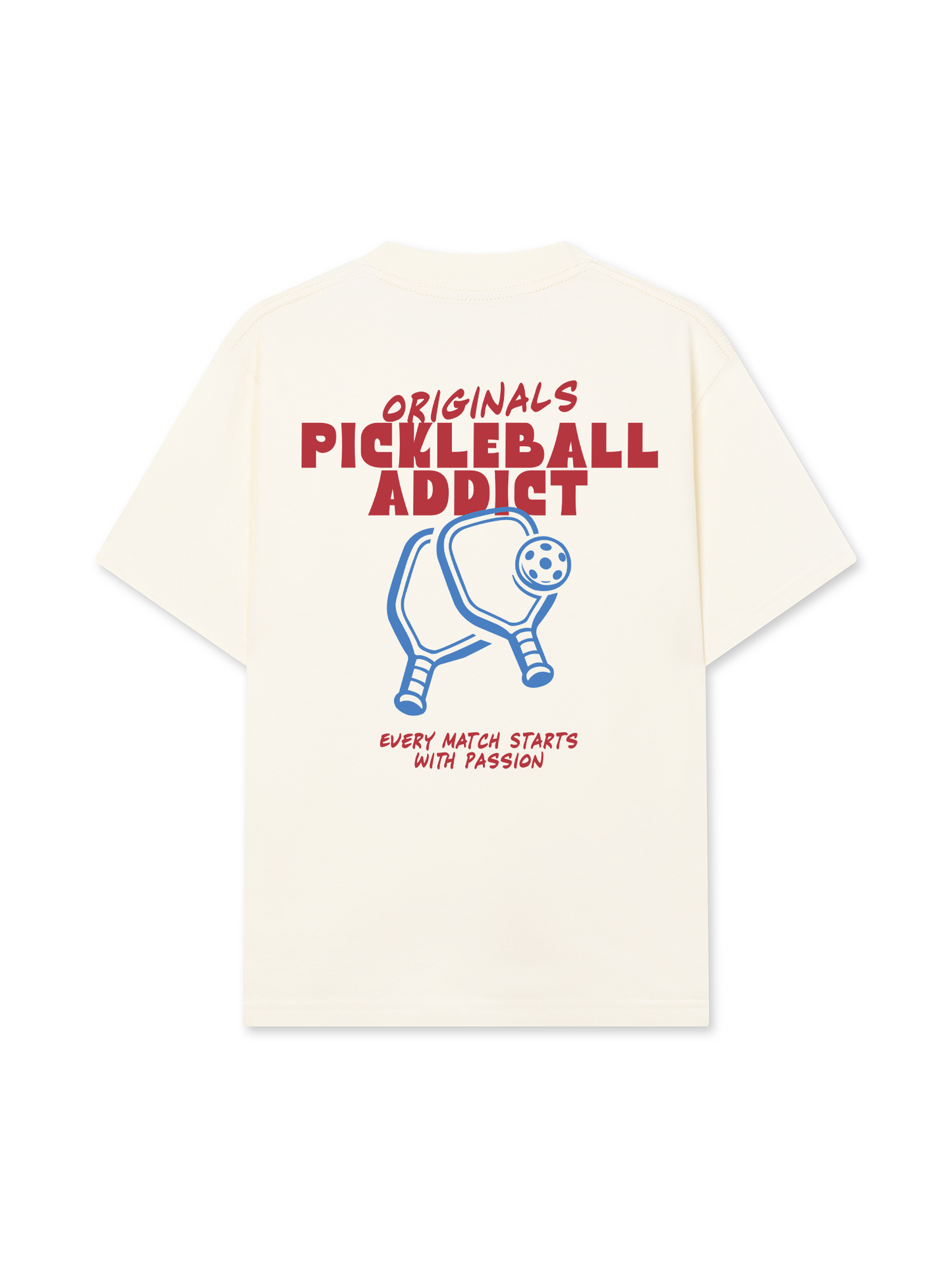 Áo Thun Relaxed Fit Pickleball Addict