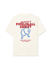 Áo Thun Relaxed Fit Pickleball Addict