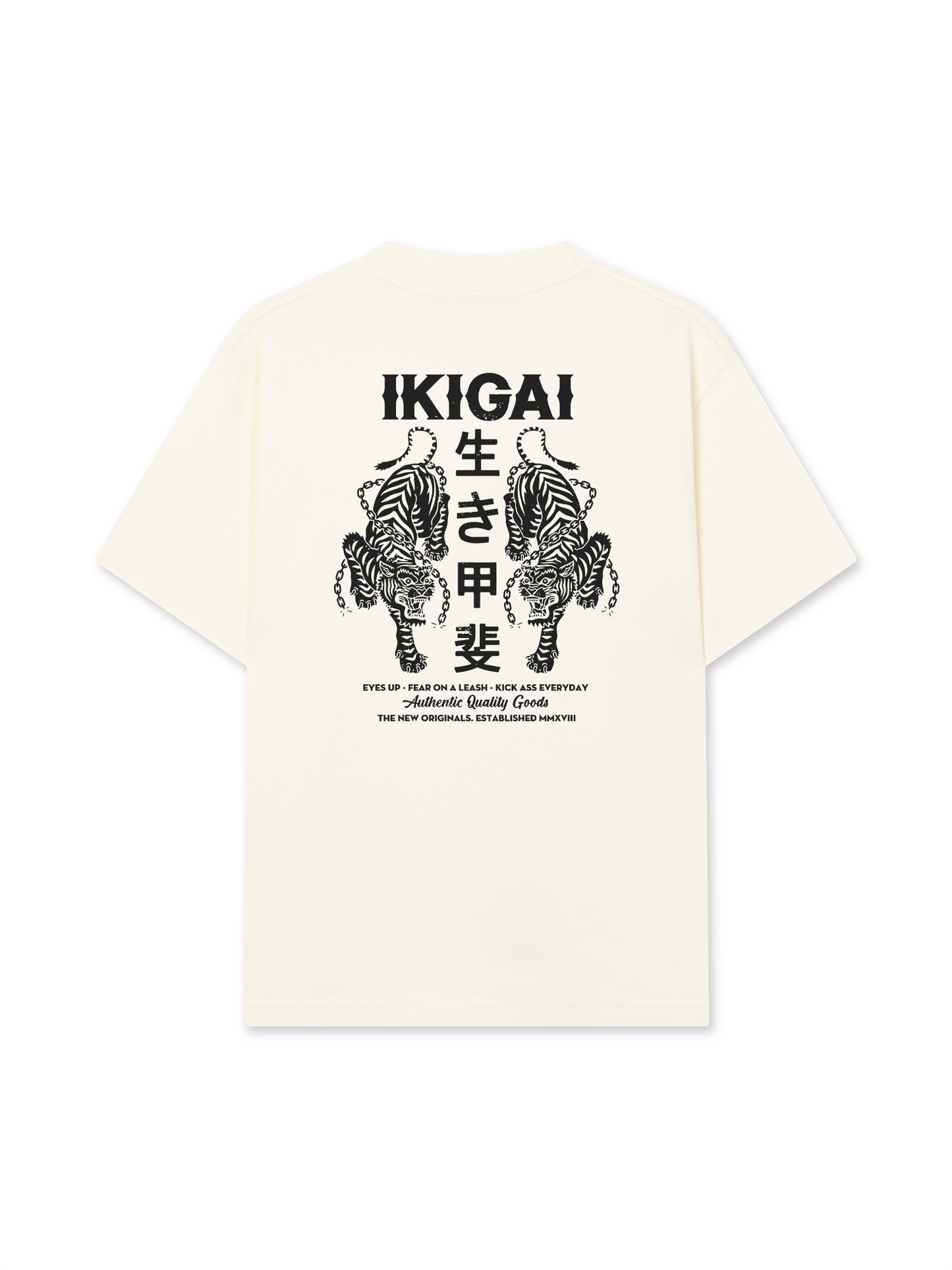 Áo Thun Relaxed Fit Ikigai Eyes Up