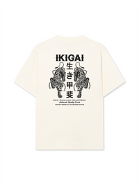 Áo Thun Relaxed Fit Ikigai Eyes Up