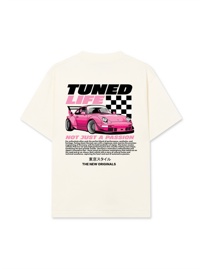 Áo Thun Relaxed Fit CAR TunedPink