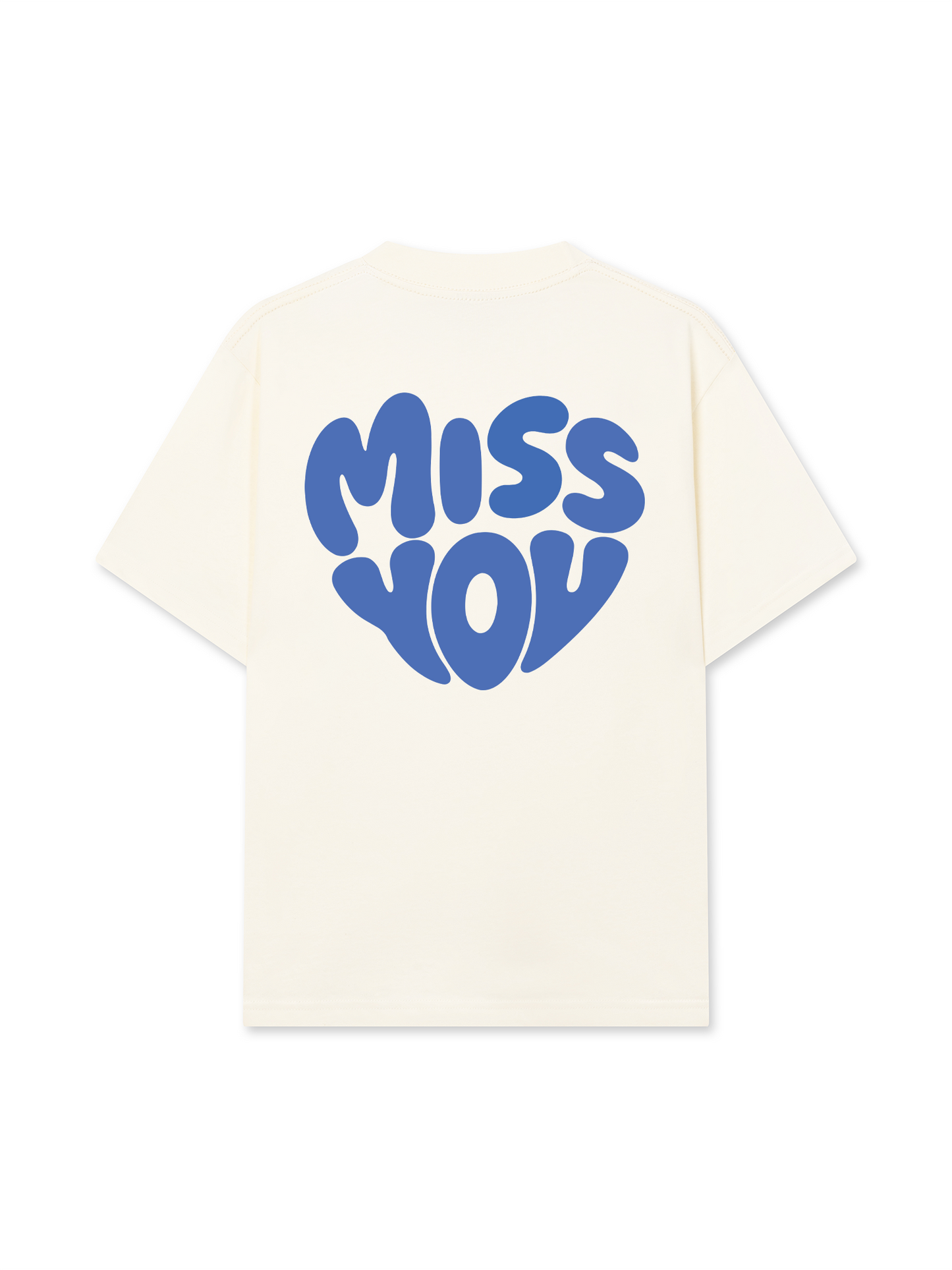 Áo Thun Relaxed Fit Miss You Typography