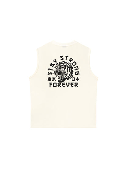 Áo Ba Lỗ Relaxed Fit Stay Strong Forever