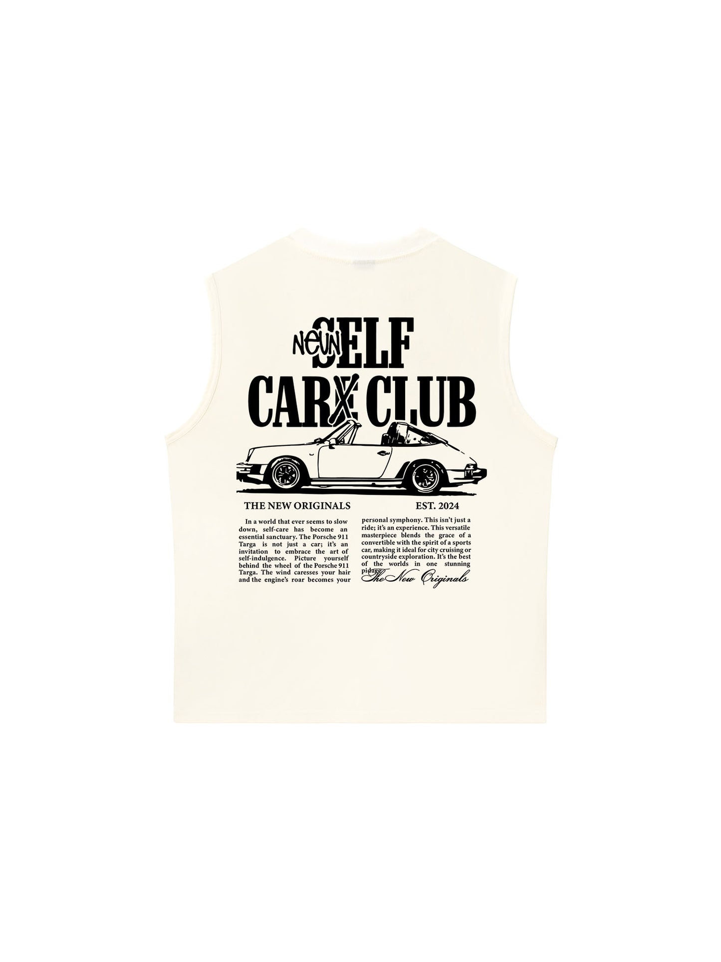 Áo Ba Lỗ Relaxed Fit Neun (S)elf Car(e) Club